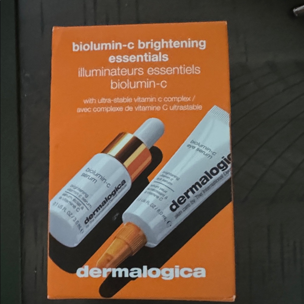 Dermalogica Biolumin-C Essentials - Orange and White